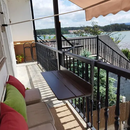 Vistas Al Mar E Isla De La Toja Apartamento